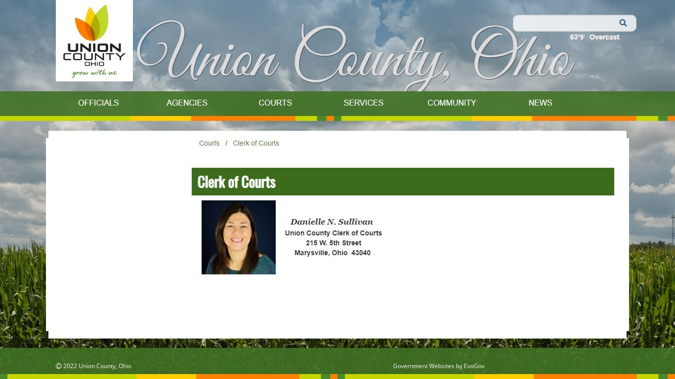 Union County, OhioClerk of Courts